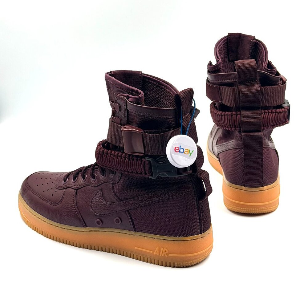 Nike SF Air Force 1 'Deep Burgundy' - Picture 12 of 12
